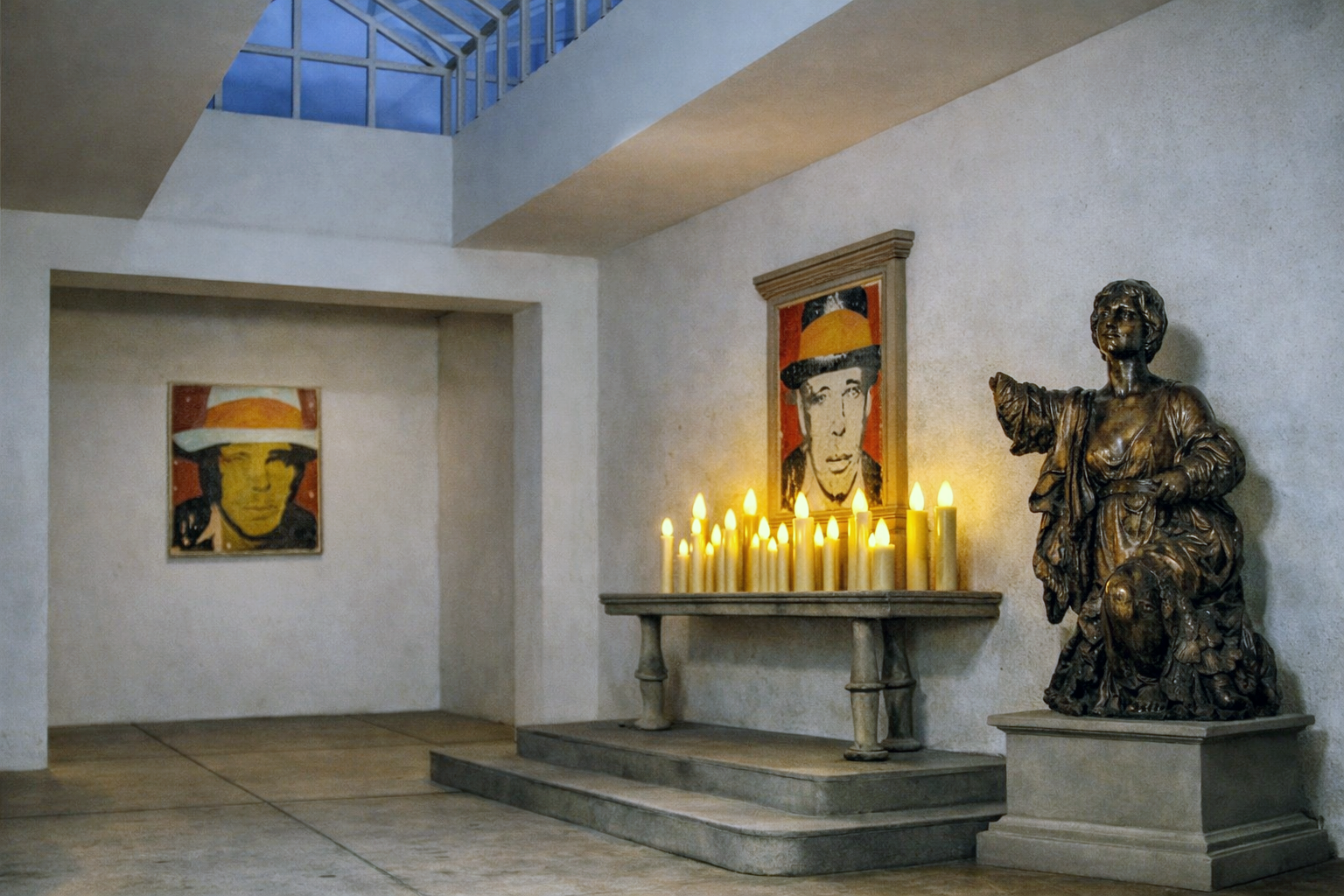 Fabrizio Ruggiero a Votive Installation dedicated to Joseph Beuys